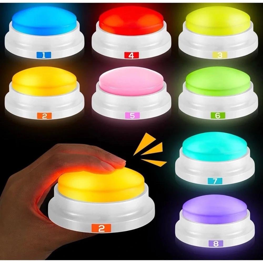 Colorful Game Buzzers for Home Parties